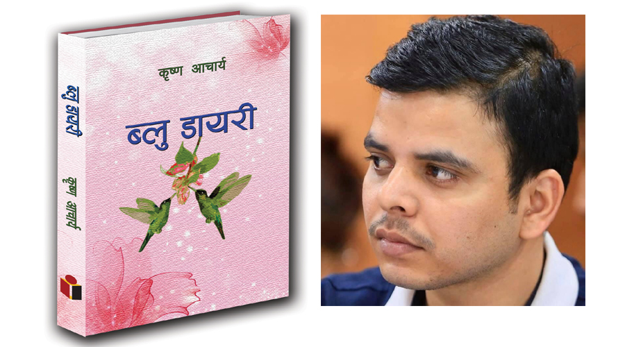 ब्लु डायरी- लेखक र पाठकबीचको राेमाञ्चक प्रेम कथा