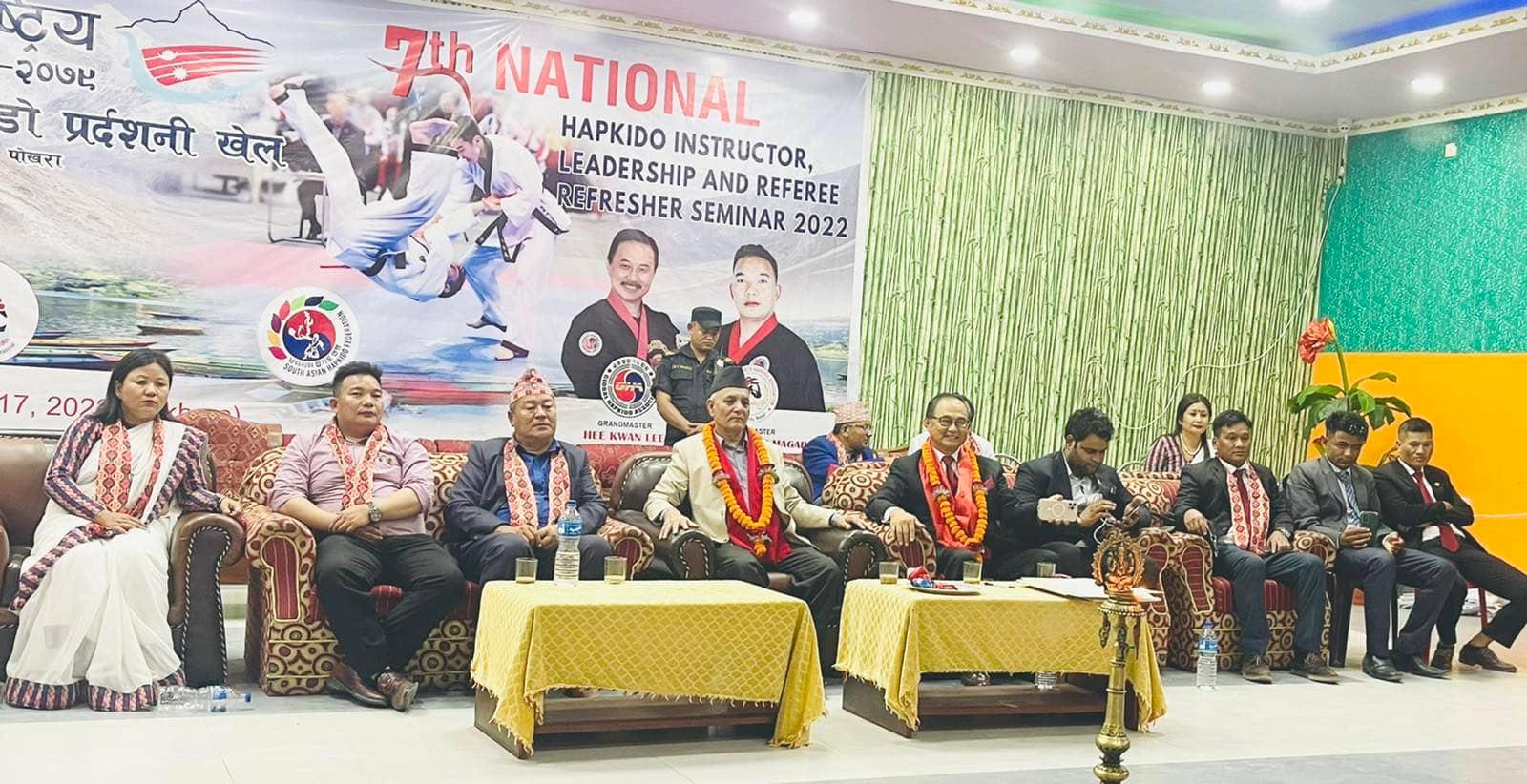 हाप्किडोलाई राष्ट्रिय खेलमा सहभागी नगराउनु दुखद् : पर्यटनमन्त्री शर्मा