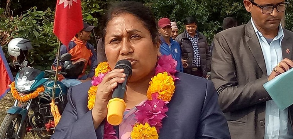 पोखरामा गठबन्धनको चक्रब्यू तोड्दै एमालेकी विद्या अधिकारी बिजयी