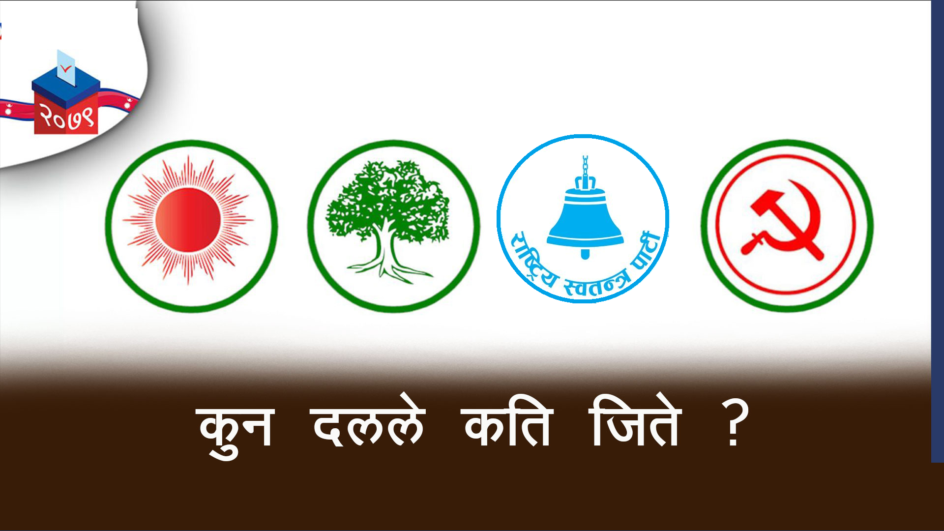 समानुपातिक मतगणनामा एमाले नम्बर वान, कति दलले पाउलान् राष्ट्रिय मान्यता ?
