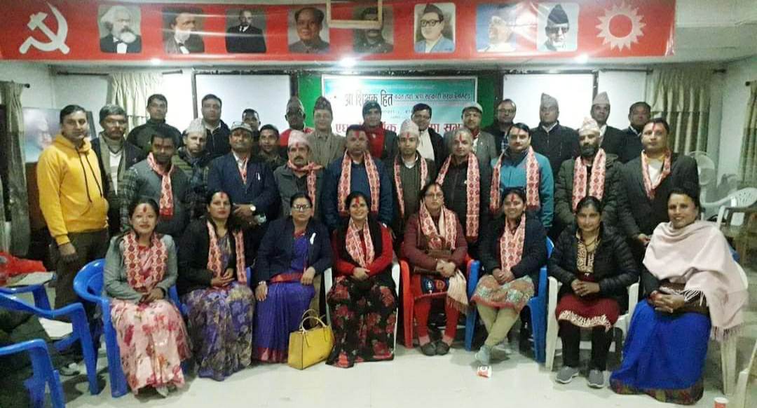 शिक्षक हित बचत तथा ऋण सहकारी संस्थाको अध्यक्षमा पौडेल