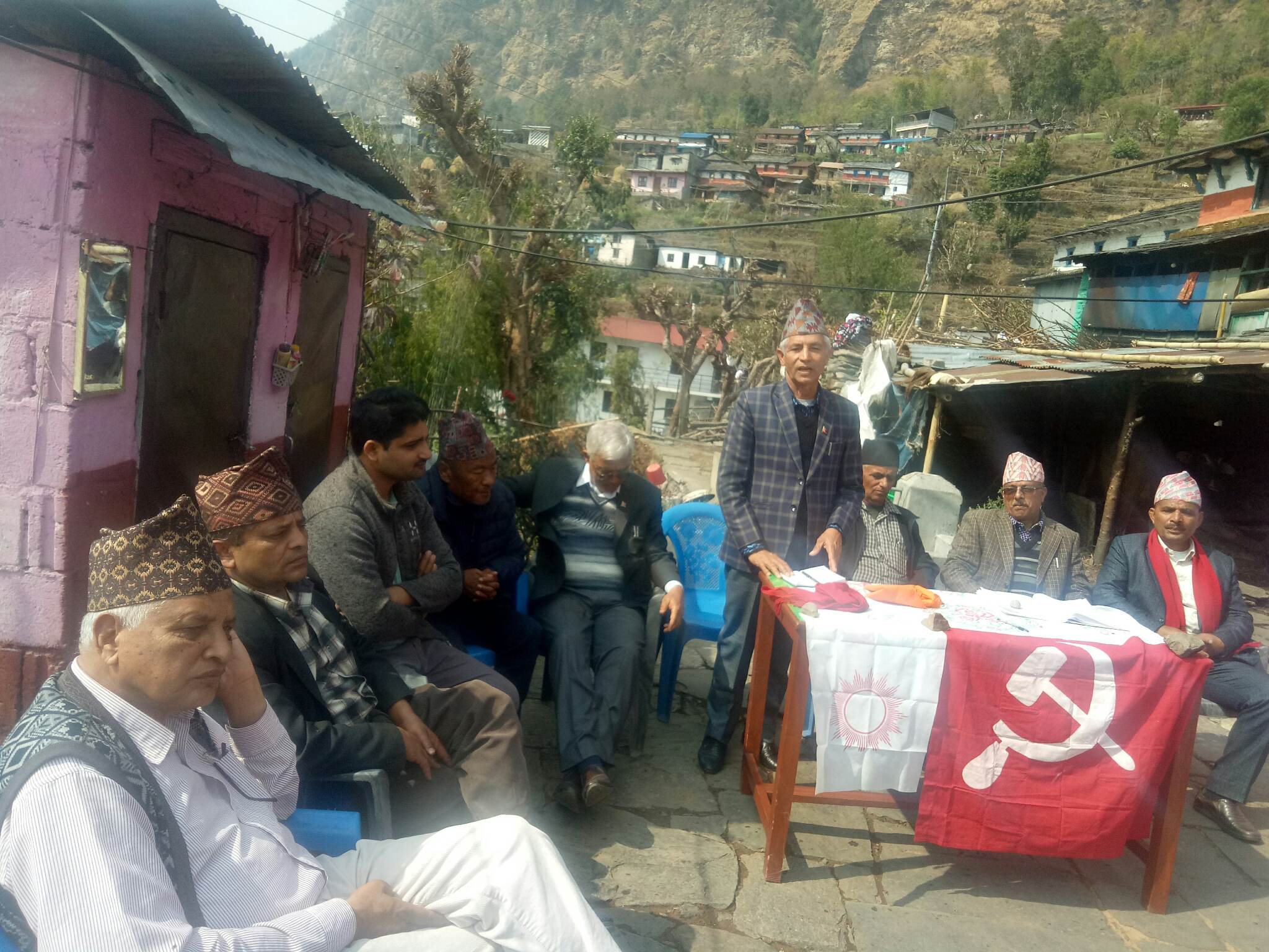 मिसन ग्रास रूट : कास्की अन्नपूर्ण गाउँपालिका, वडा नं. ६  लुम्लेमा बैठक