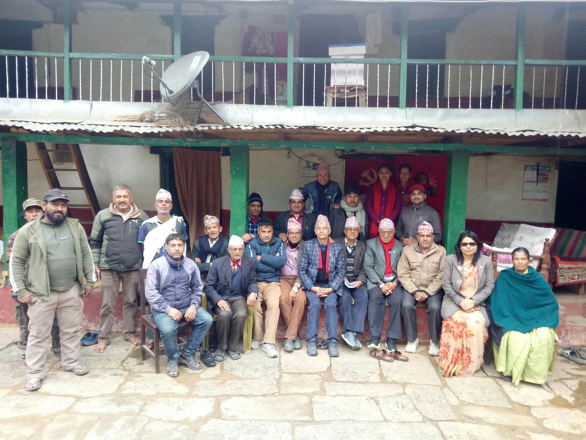 एमालेको मिसन ग्रास रूट अभियान जारी, झोवाङमा बैठक