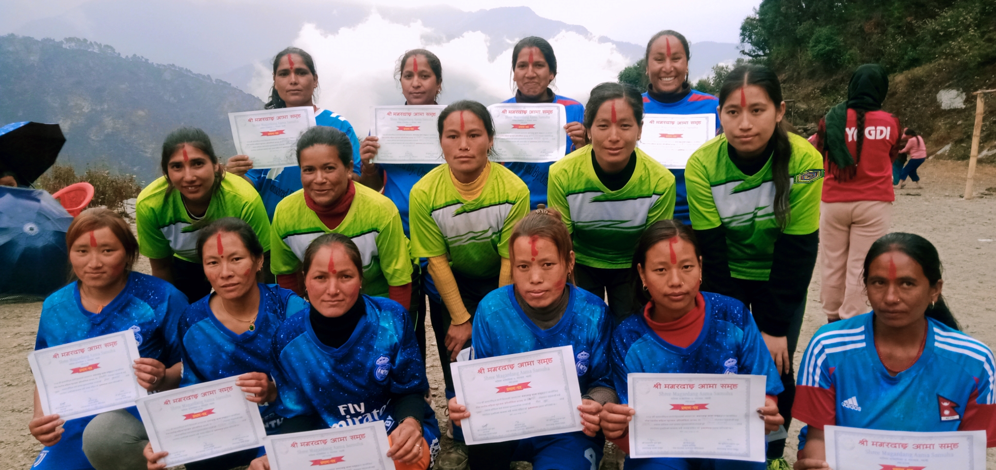 मगरदाङ्ग महिला फुटसलको उपाधी चिप्लेटी टोललाई, साँङ्गखोला उपविजेता
