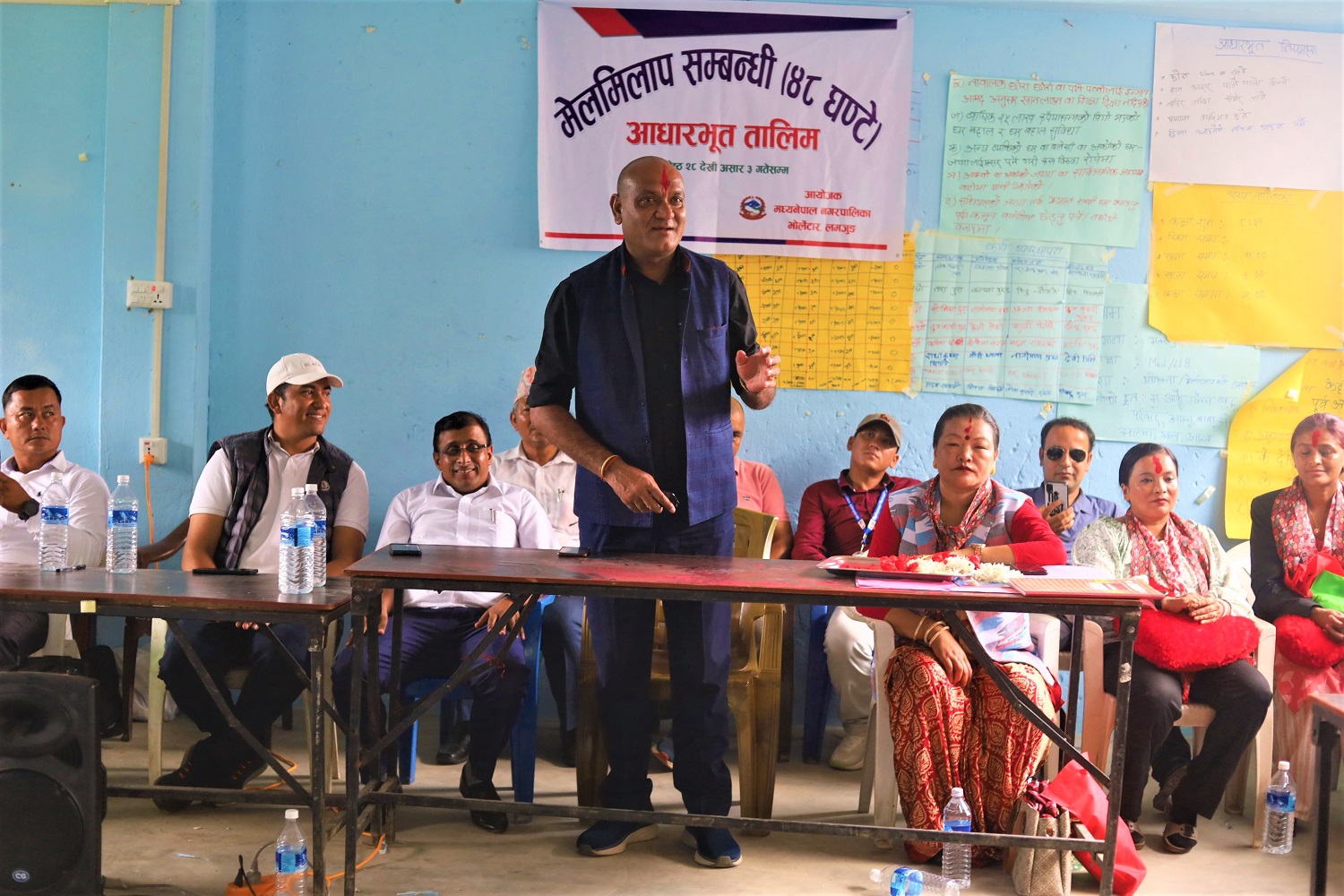 मध्यनेपाल नगरपालिकामा मेलमिलाप सम्बन्धी(४८ घण्टे) आधारभुत तालिम सम्पन्न।
