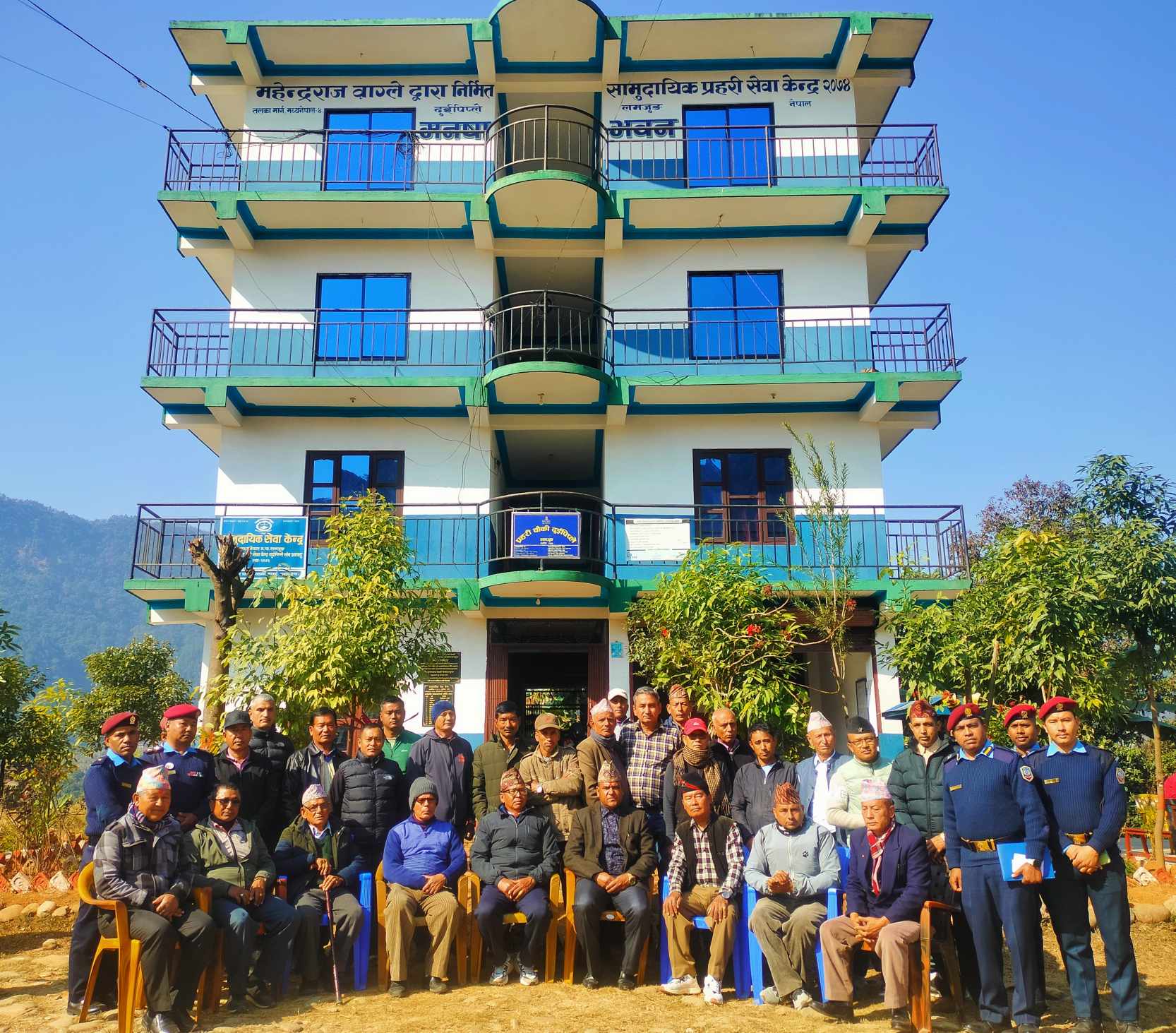 ईप्रका भोर्लेटरले दुईपिप्लेमा स्वस्थ्य चेकजाँच प्रहरी साझेदारी कार्यक्रम सम्पन्न।