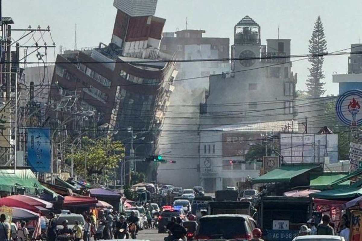 9 Orang Dilaporkan Tewas Akibat Gempa Taiwan