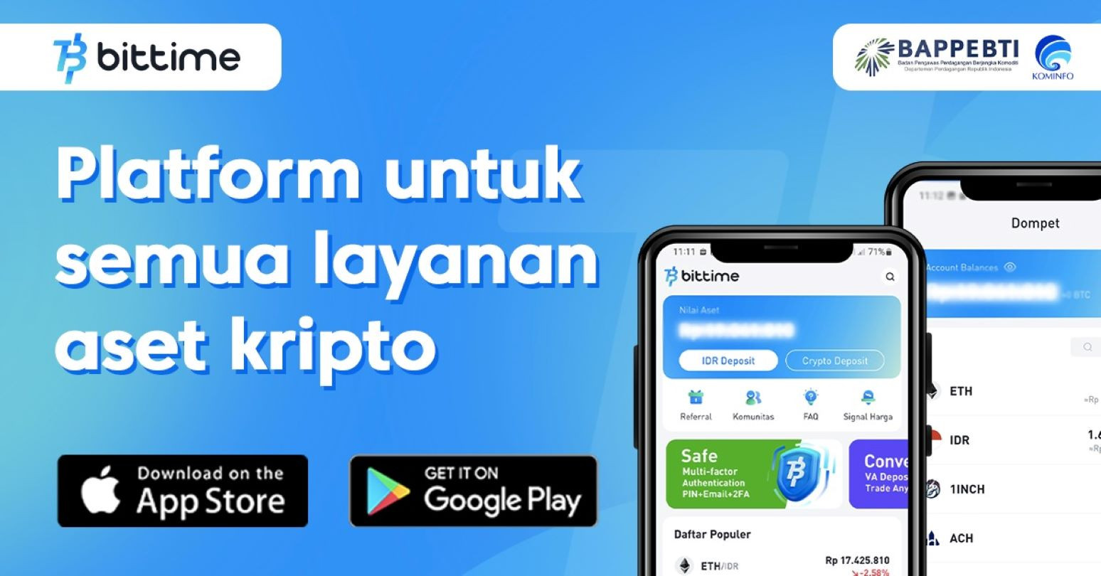 Bittime Exchange Resmi Operasinya di Indonesia, Beli Aset Kripto Makin Mudah