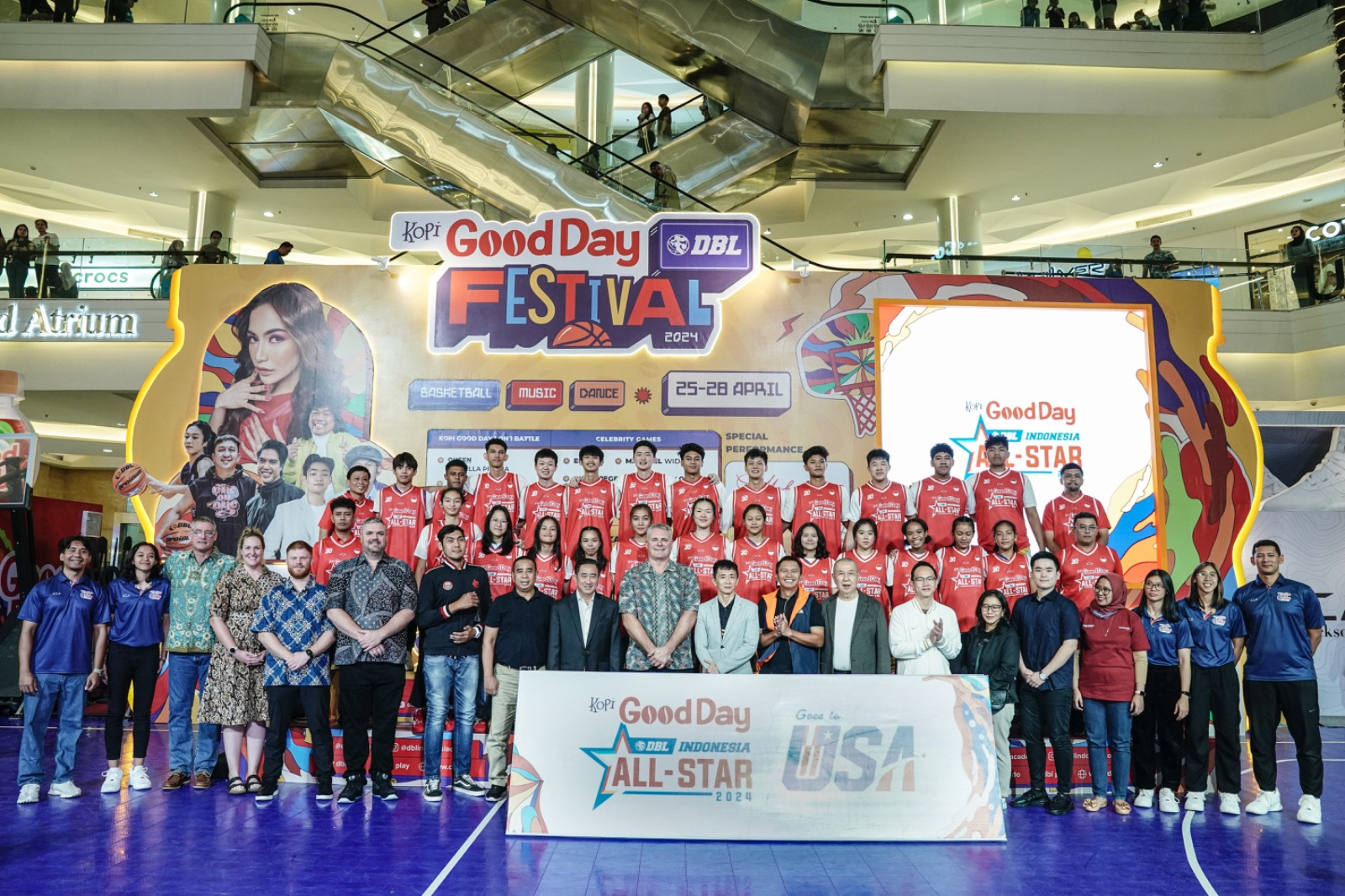 DBL Indonesia Kembali Kirim 12 Pebasket Putra dan Putri Terbaik ke Amerika Serikat