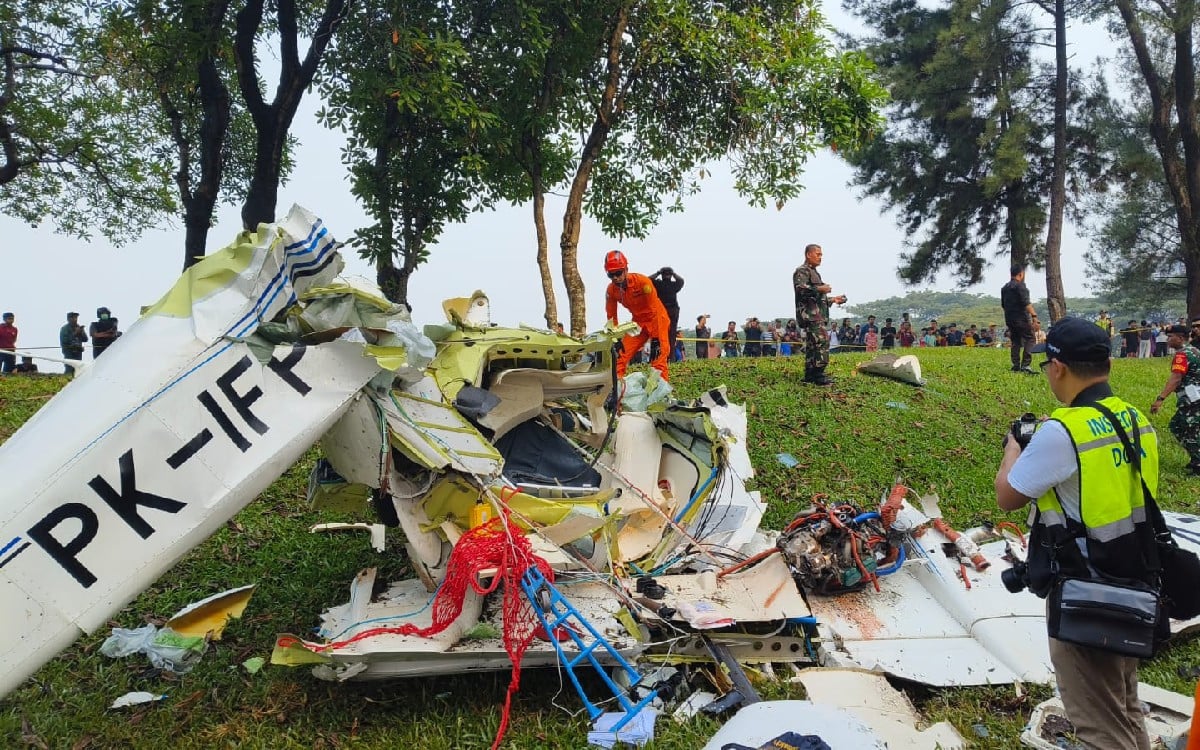 Kepala Basarnas Jakarta Ungkap Fakta Terkait Pesawat Jatuh di BSD