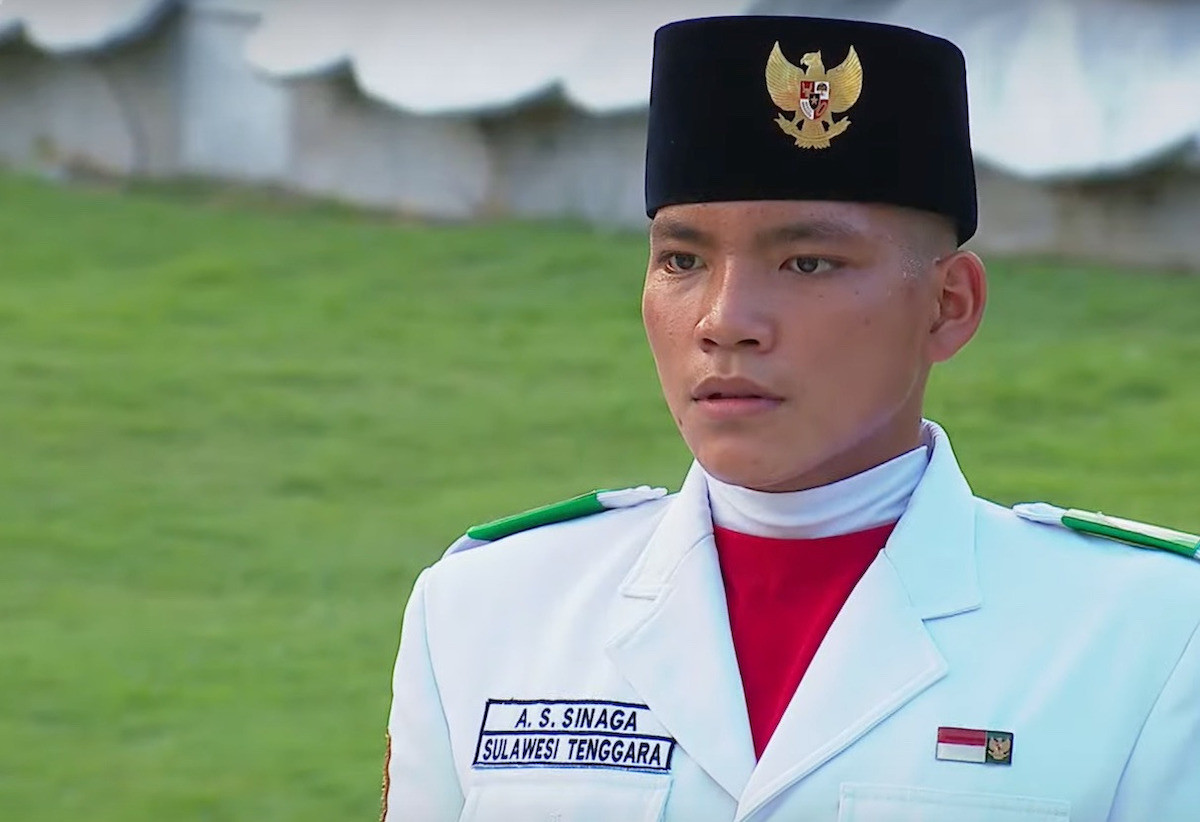 Komandan Tim 8 Paskibraka Arnold Sinaga, Kisah Perjuangan Anak Dansat Brimob Menuju Istana