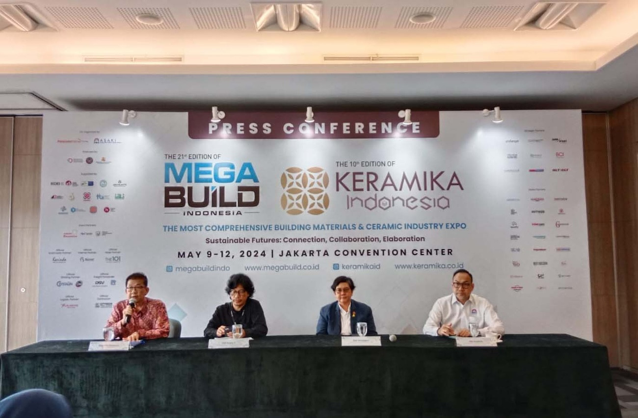 Megabuild dan Keramika Indonesia 2024 Dorong Inovasi Industri Bahan Bangunan