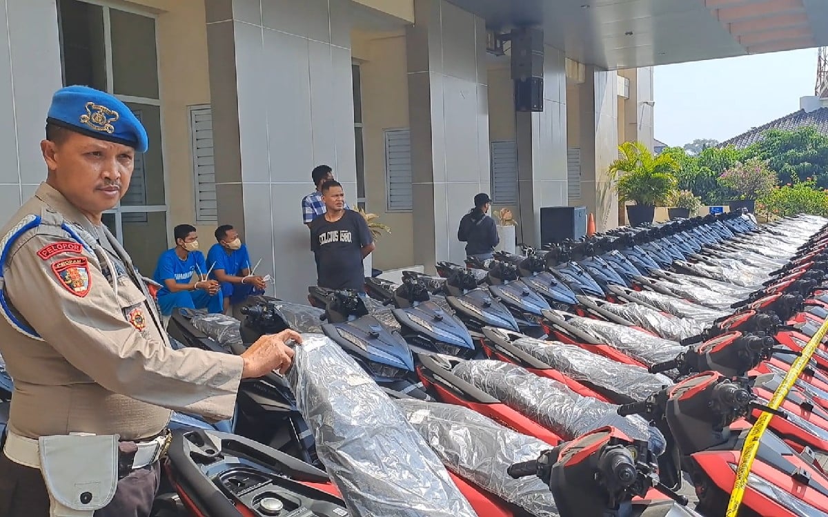 Ribuan Sepeda Motor Kredit Macet di Jateng Diselundupkan ke Vietnam, Lihat