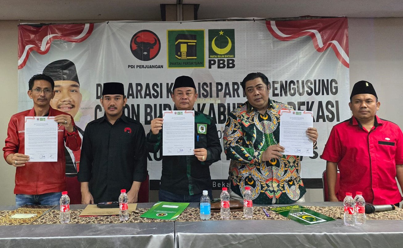 Bakal Calon Bupati Bekasi Ade Kuswara Didukung PDIP, PPP & PBB