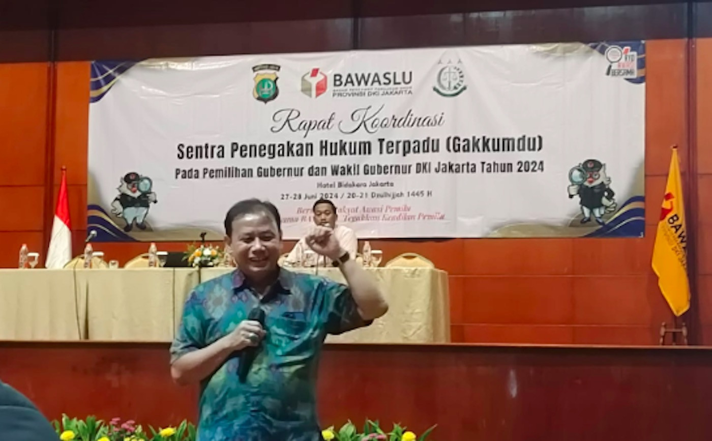 Bawaslu DKI Gelar Rakor Sentra Penegakan Hukum Menjelang Pilgub Jakarta 2024