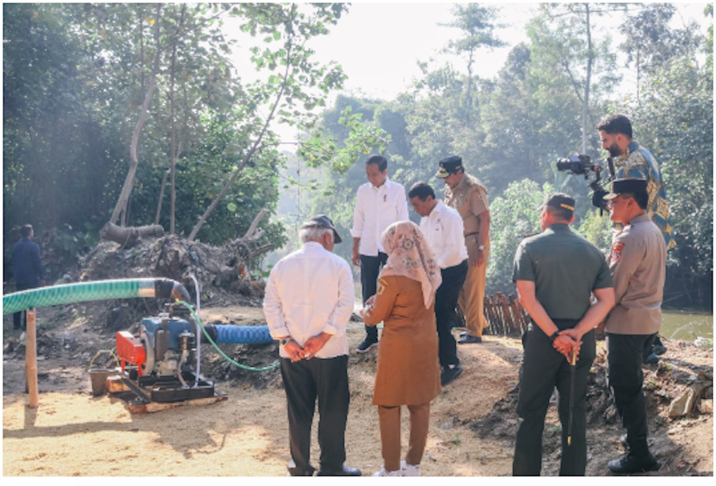 Berkat Bantuan Pompa Air, Nana Sudjana: Pengairan Lahan Pertanian di Klaten Bisa Tercukupi