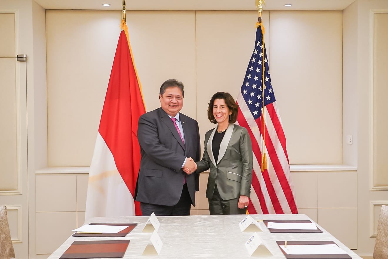 Bertemu US Secretary of Commerce, Indonesia dapat Dukungan Penguatan Perekonomian