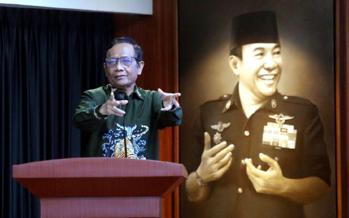 Bicara di Acara Sekolah Hukum, Mahfud MD: Indonesia Sudah Bersatu, tetapi Belum Adil dan Makmur