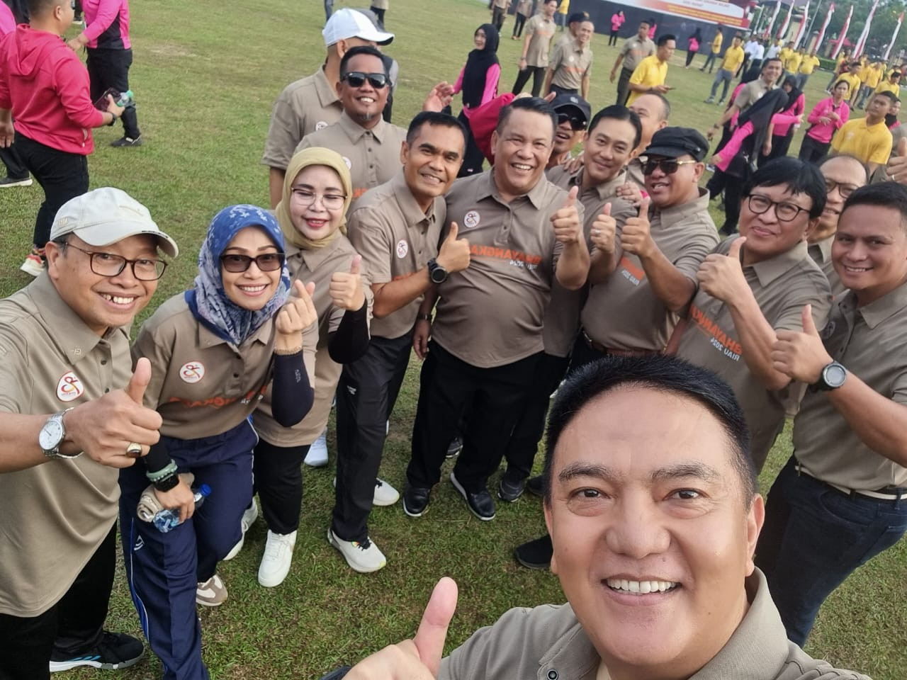 BNN Berikan Penghargaan P4GN kepada Pj Gubernur dan Kapolda Riau