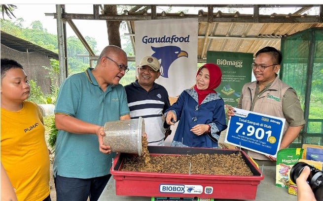 Garudafood & Biomagg Rangkul Masyarakat Mengelola Sampah Organik Rumah Tangga
