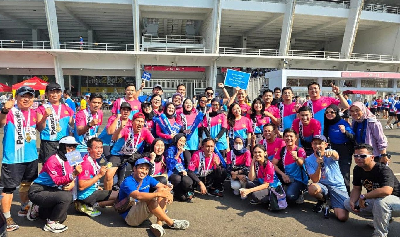 Hadir di Jakarta International Marathon, Panasonic Sosialisasikan Pentingnya Gaya Hidup Sehat