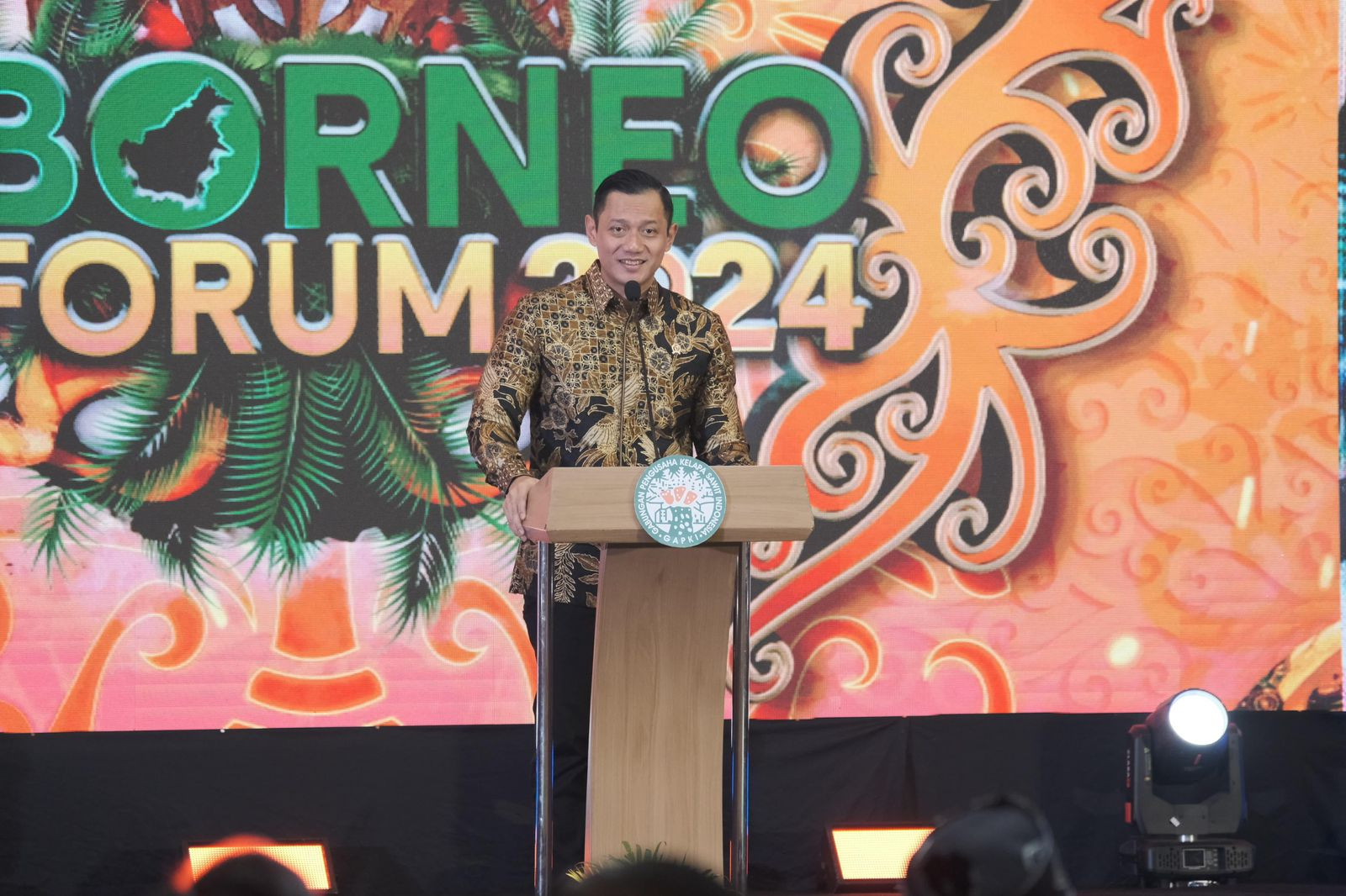 Hadiri Borneo Forum ke-7, Menteri AHY Ajak GAPKI Kolaborasi Tingkatkan Ekonomi Masyarakat