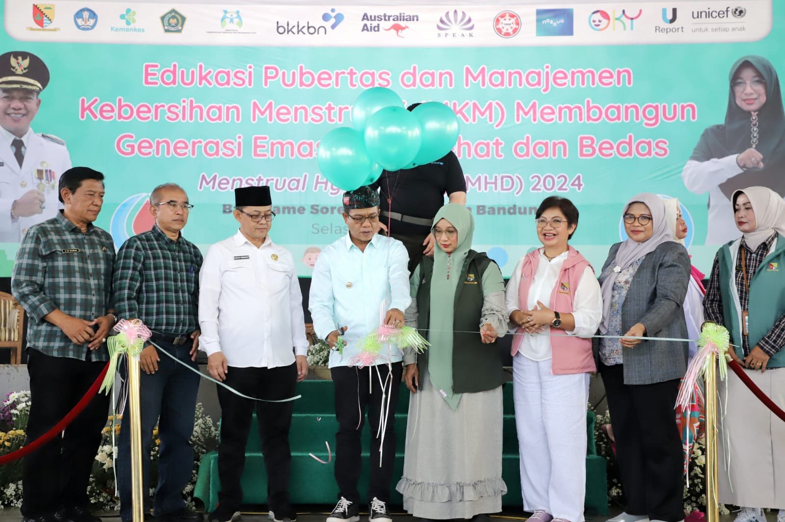 Kabupaten Bandung Dipilih Unicef Indonesia jadi Percontohan Edukasi Kebersihan Menstruasi