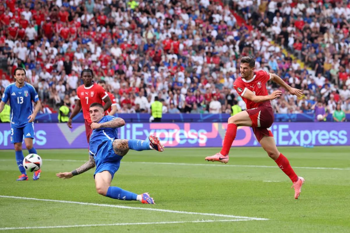 Live Streaming 16 Besar EURO 2024 Swiss Vs Italia, Petahana Tertinggal di Babak Pertama