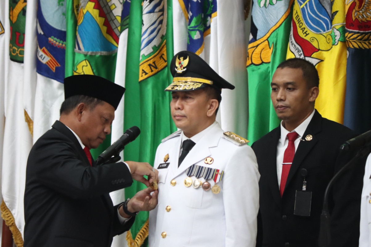 Mendagri Lantik Agus Fatoni jadi Penjabat Gubernur Sumatera Utara