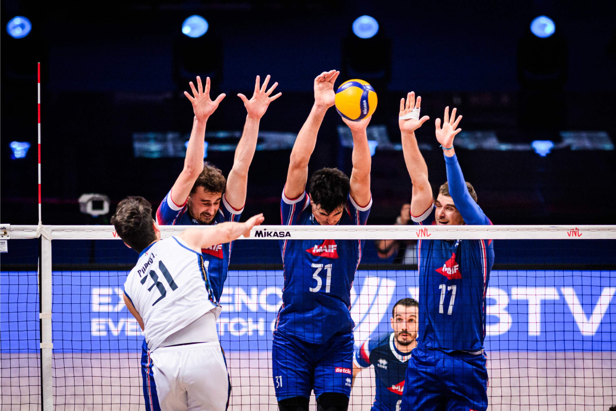 Prancis & Slovenia Tembus Semifinal VNL 2024 secara Dramatis