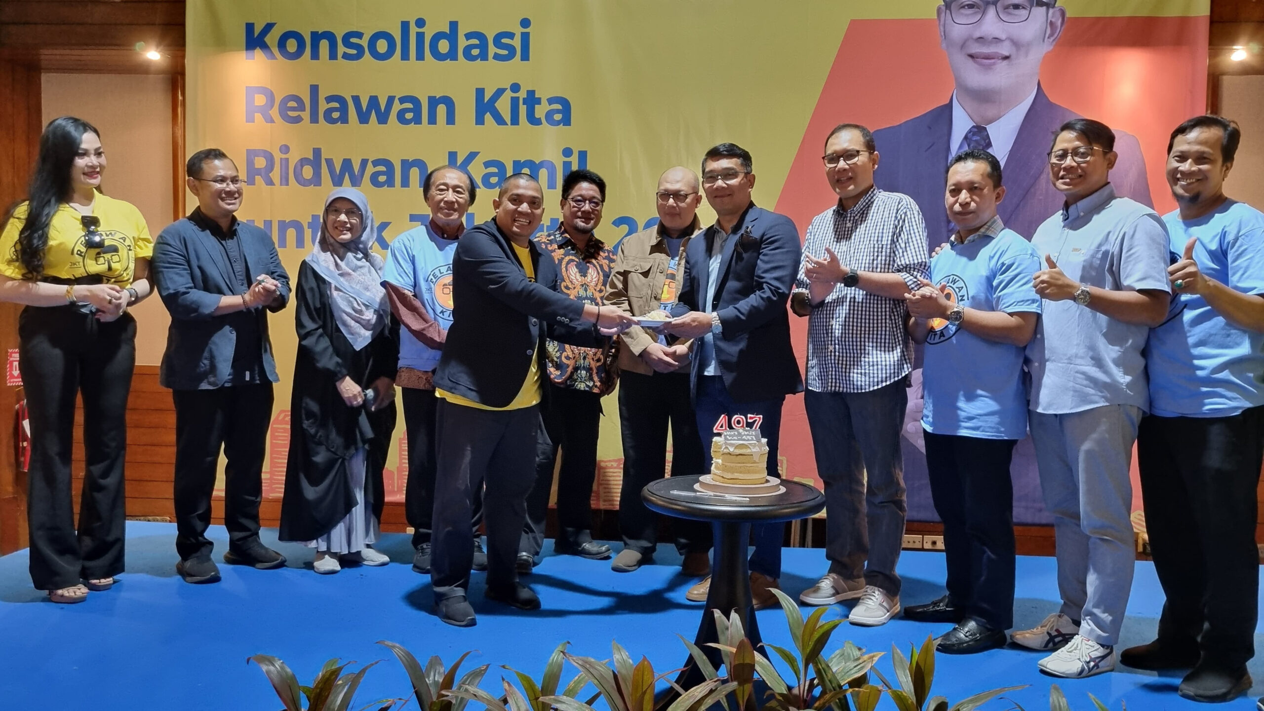 Relawan Kita Siap Memperjuangkan Ridwan Kamil di Pilkada Jakarta