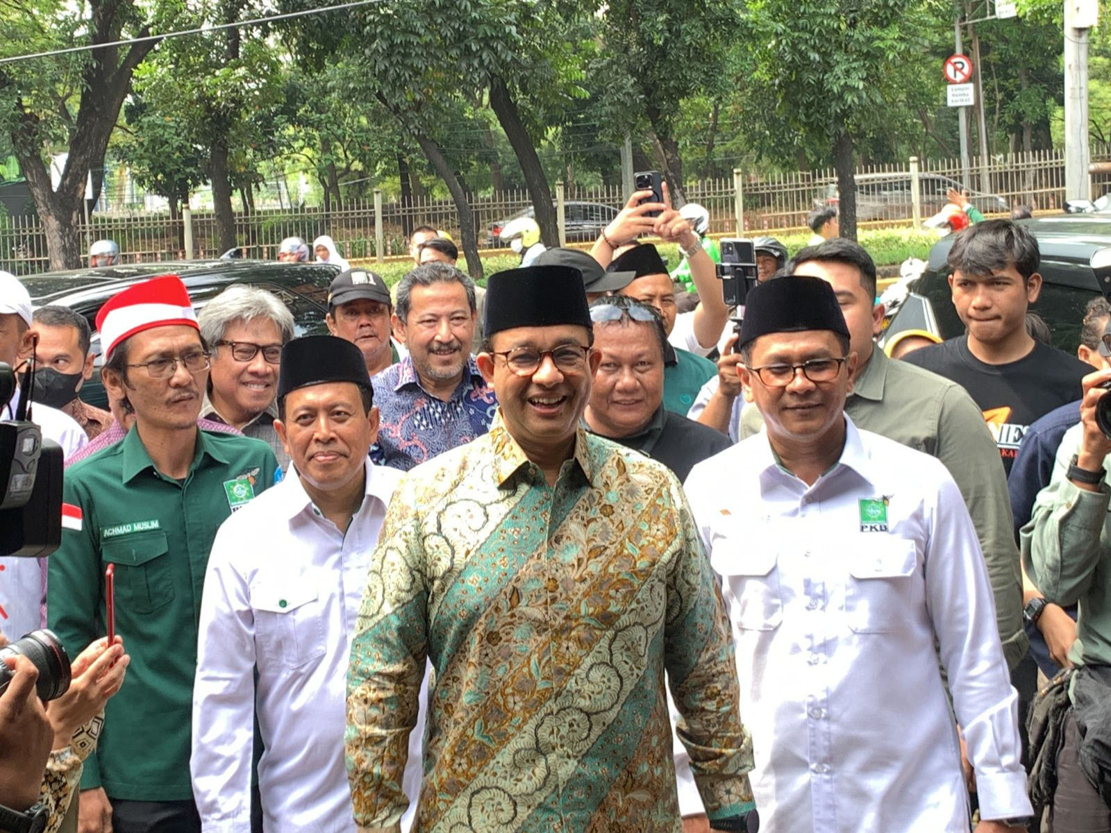 Setelah Dideklarasikan Sebagai Bacagub DKI Jakarta, Anies Datangi Kantor PKB