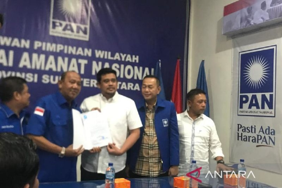 Terima Surat Tugas dari PAN, Bobby Nasution: Ini Simbol Bersama Membangun Sumut 5 Tahun ke Depan