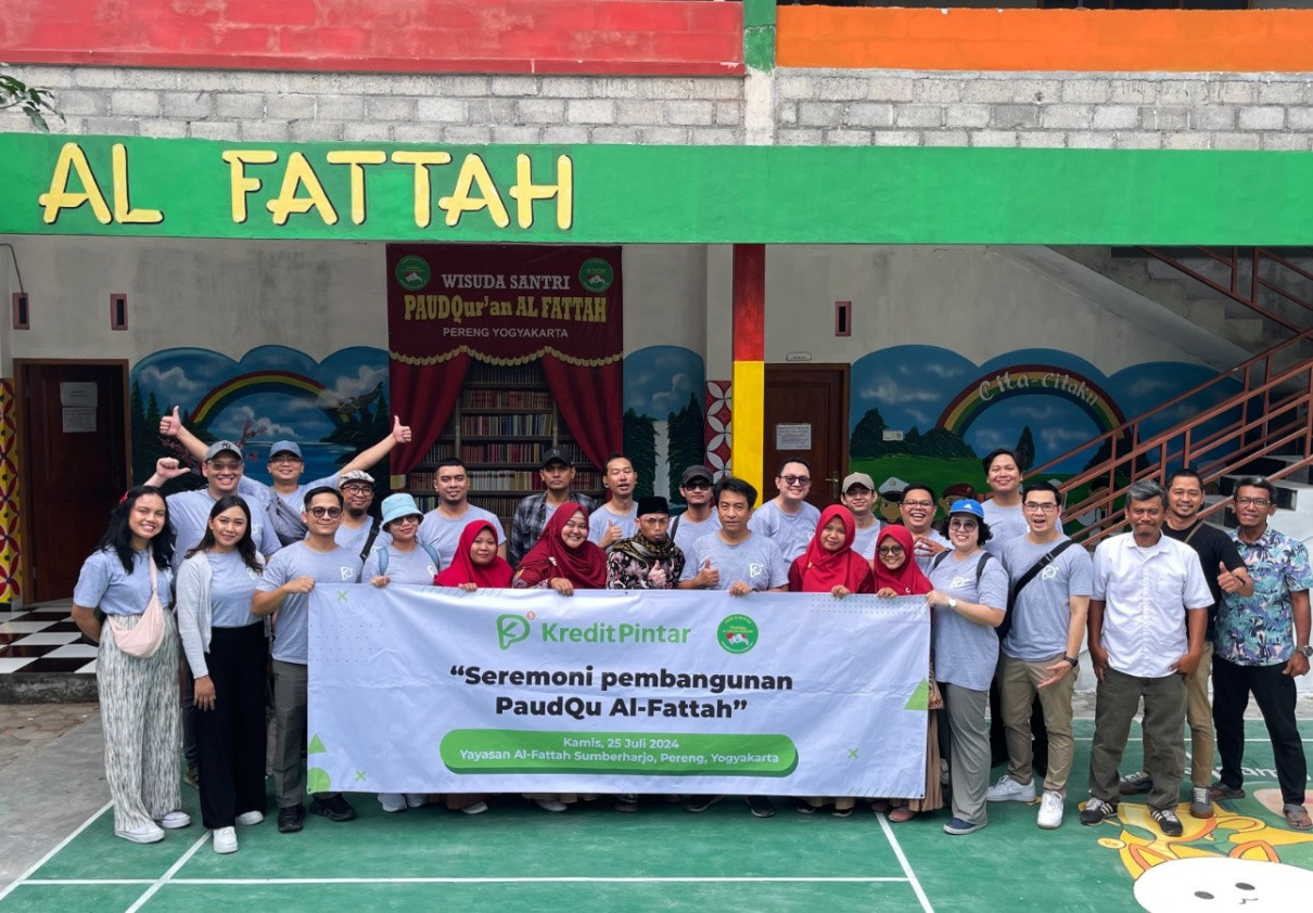 Kredit Pintar Revitalisasi Bangunan Sekolah PAUDQu Al-Fattah di Yogyakarta
