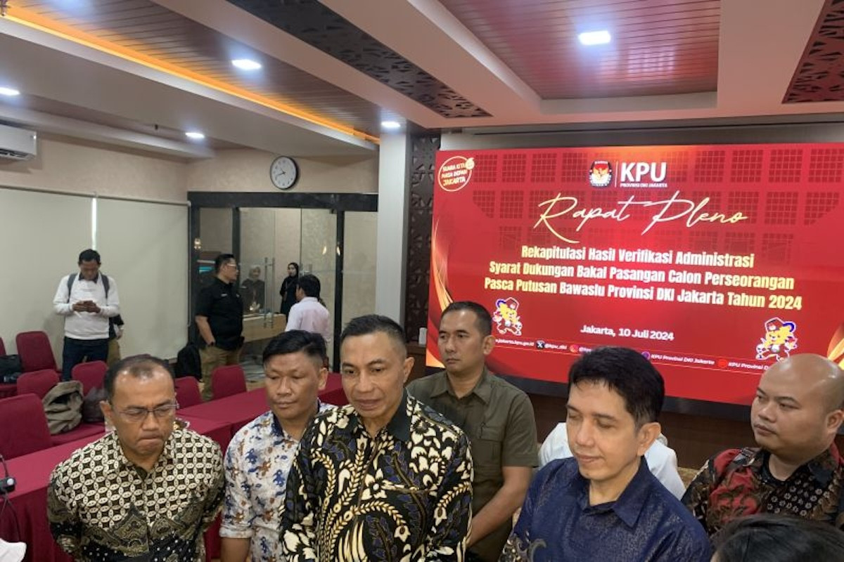Pilkada Jakarta, KPU Tetapkan Dharma Pongrekun-Kun Wardana Lulus Verifikasi Administrasi