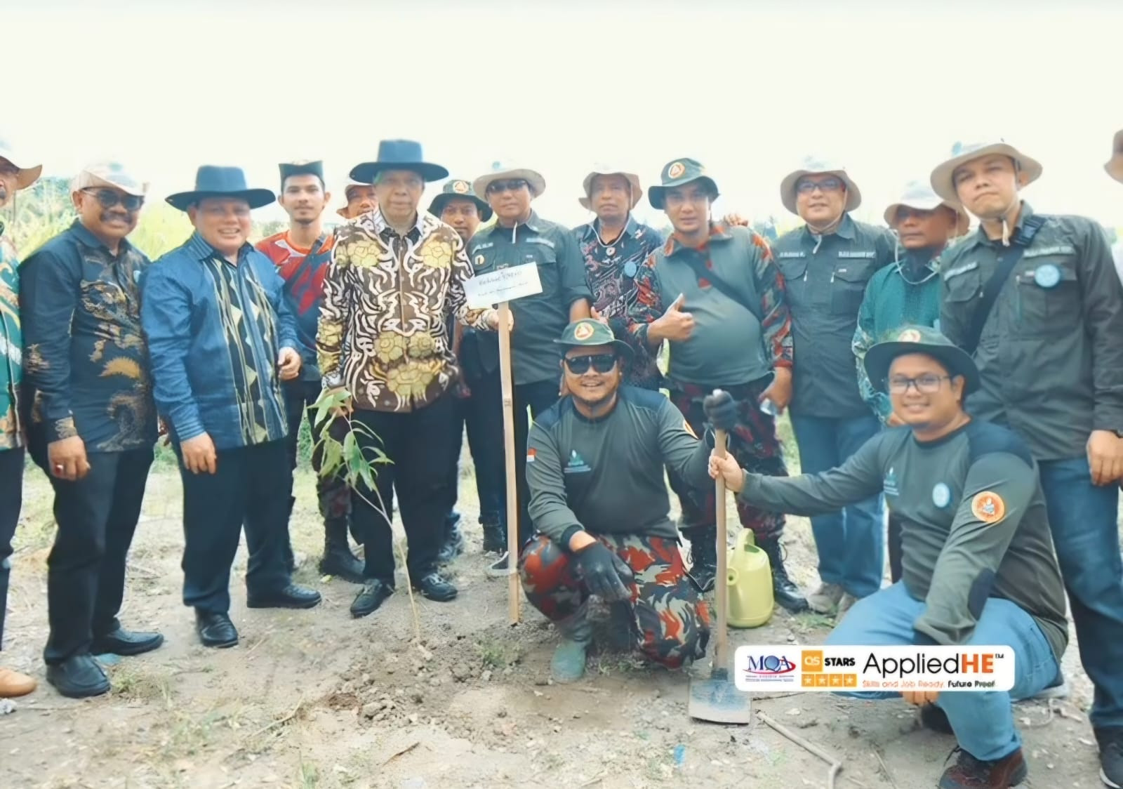 Tanam 500 Pohon, UMSU dan MLH Siap Sukseskan Muktamar Ke-49 Muhammadiyah