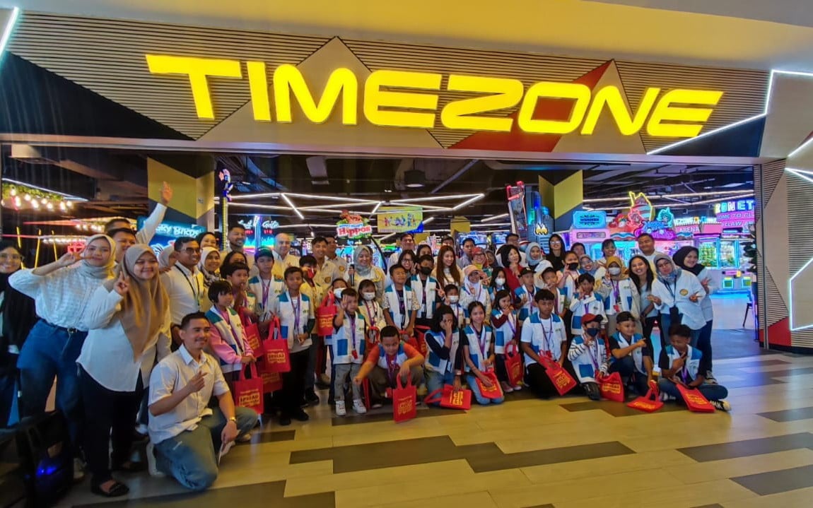 Timezone Tebar Kebahagiaan Bersama Anak-Anak Penderita Kanker di HAN