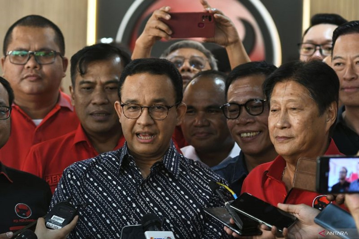 Anies Baswedan Semringah, Ada Sinyal Kuat dari Bos PDIP Jakarta