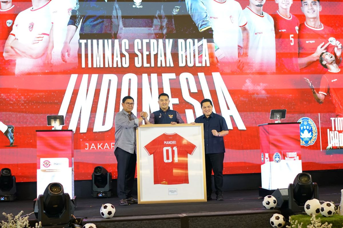 Bank Mandiri jadi Presenting Partner Timnas Garuda, Erick Thohir: Makin Eksis