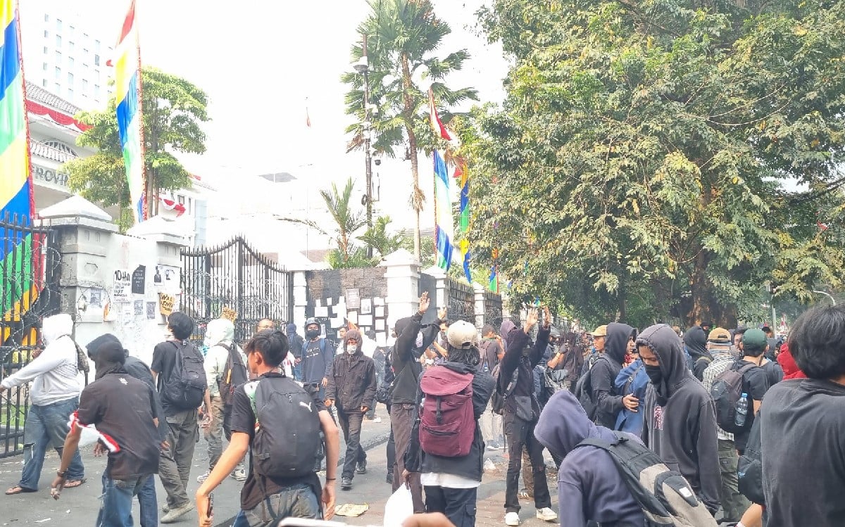 Kronologi Mahasiswa Unibba Jadi Korban Bentrok Demo di DPRD Jabar, Sebelah Matanya Mengalami Kebutaan