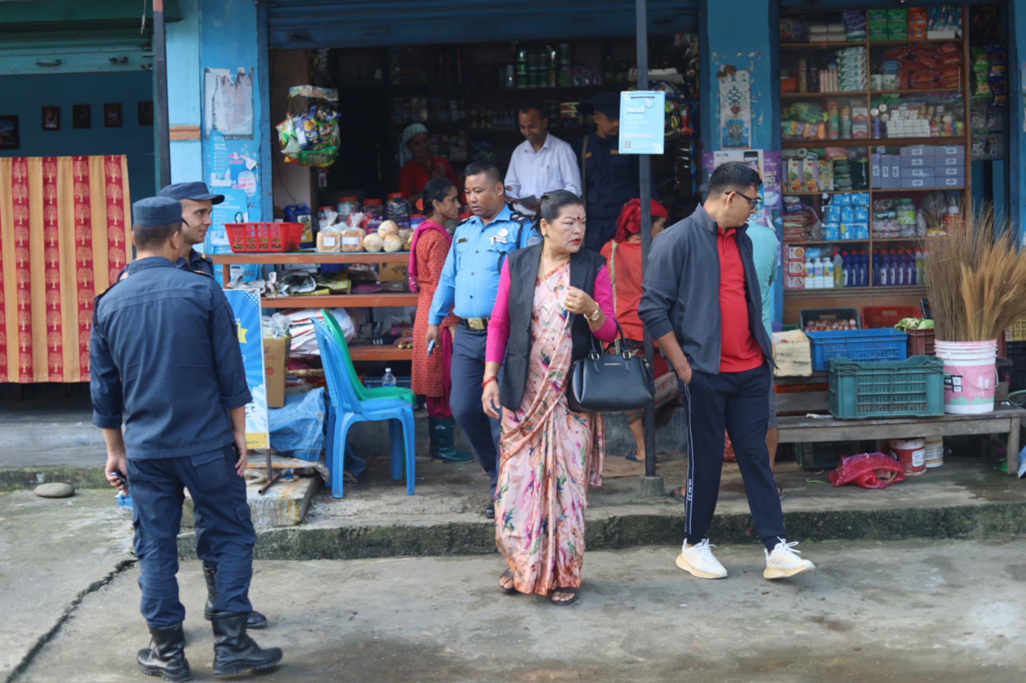 मध्यनेपाल नगरपालिकामा चाडवाड लक्षित बजार अनुगमन।
