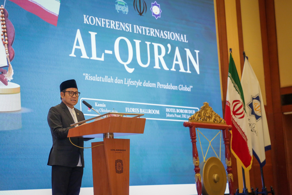 Menko Gus Imin Buka Konferensi Internasional Al-Qur’an