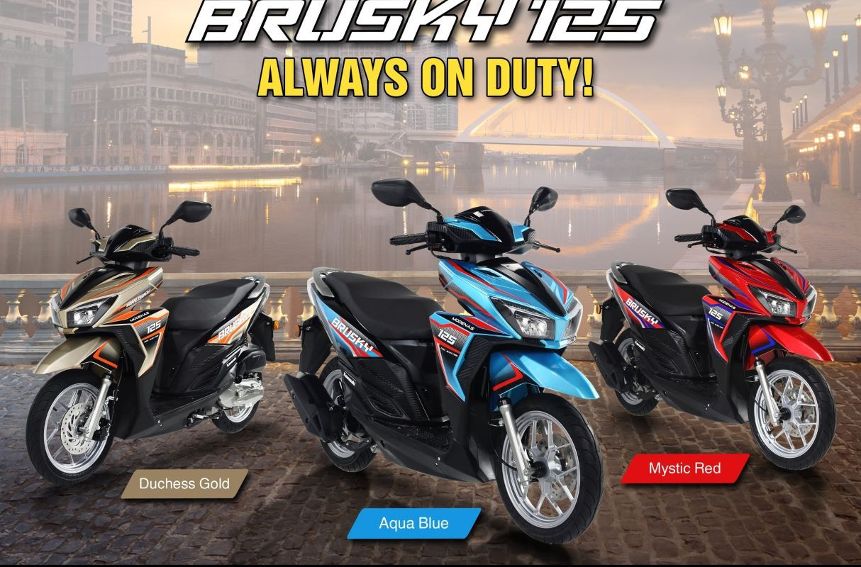 Tantang Honda Vario 125, Kawasaki Meluncurkan Brusky 125, Cek Harganya di Sini