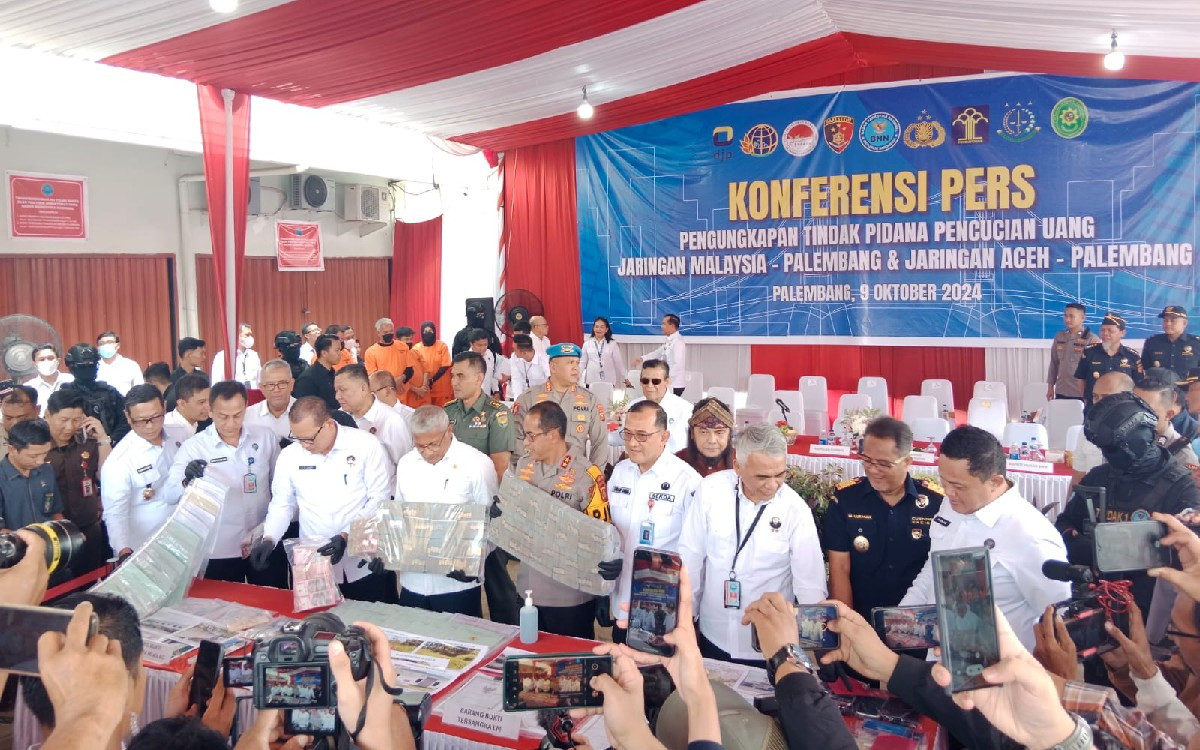 BNN RI Ungkap Jaringan Narkoba Internasional di Palembang, Sita Aset Senilai Rp 64 Miliar