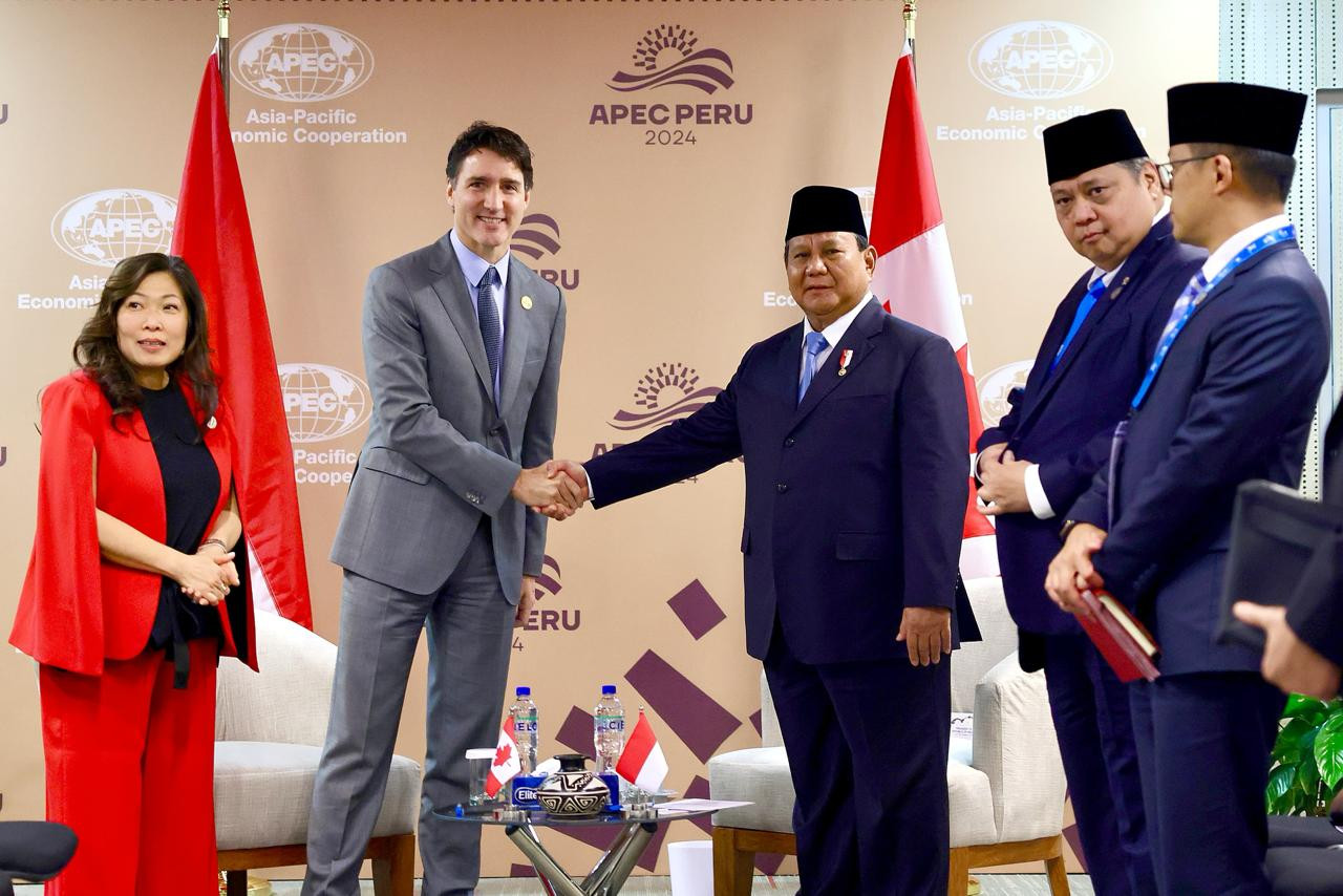 Dampingi Prabowo Bertemu PM Trudeau, Menko Airlangga: Ini Mampu Tingkatkan Perdagangan