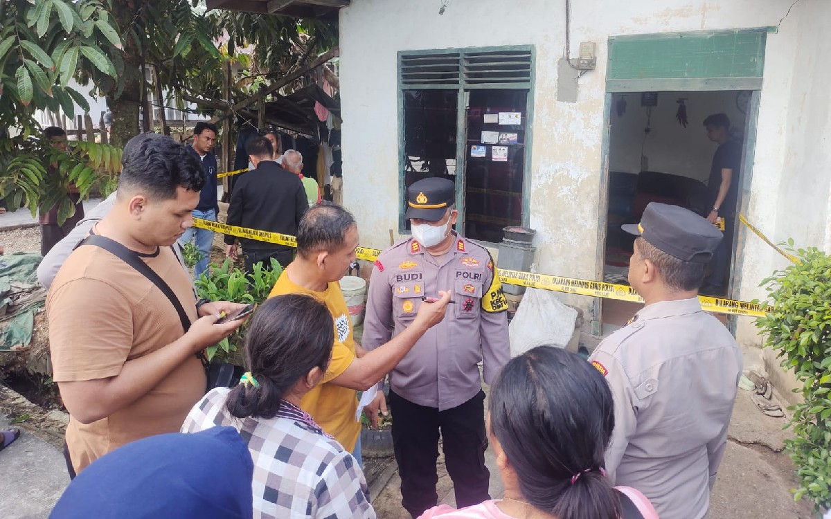 Diduga Dibunuh, IRT di Pekanbaru Ditemukan Tewas, Pelaku Diduga Kuat Orang Dekat