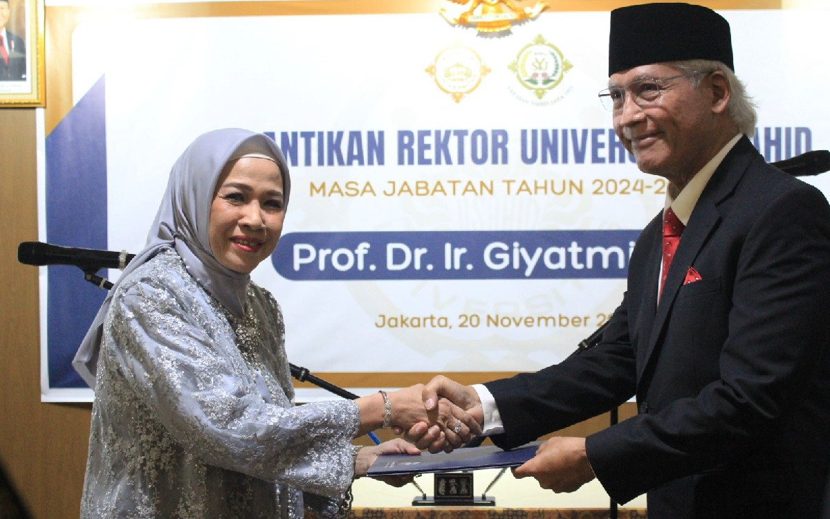 Dilantik jadi Rektor Universitas Sahid, Ini Target Profesor Giyatmi