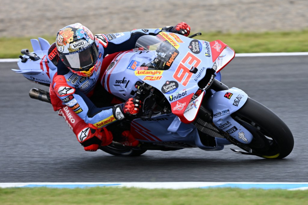 Marc Marquez Pimpin Top 10 Practice MotoGP Australia