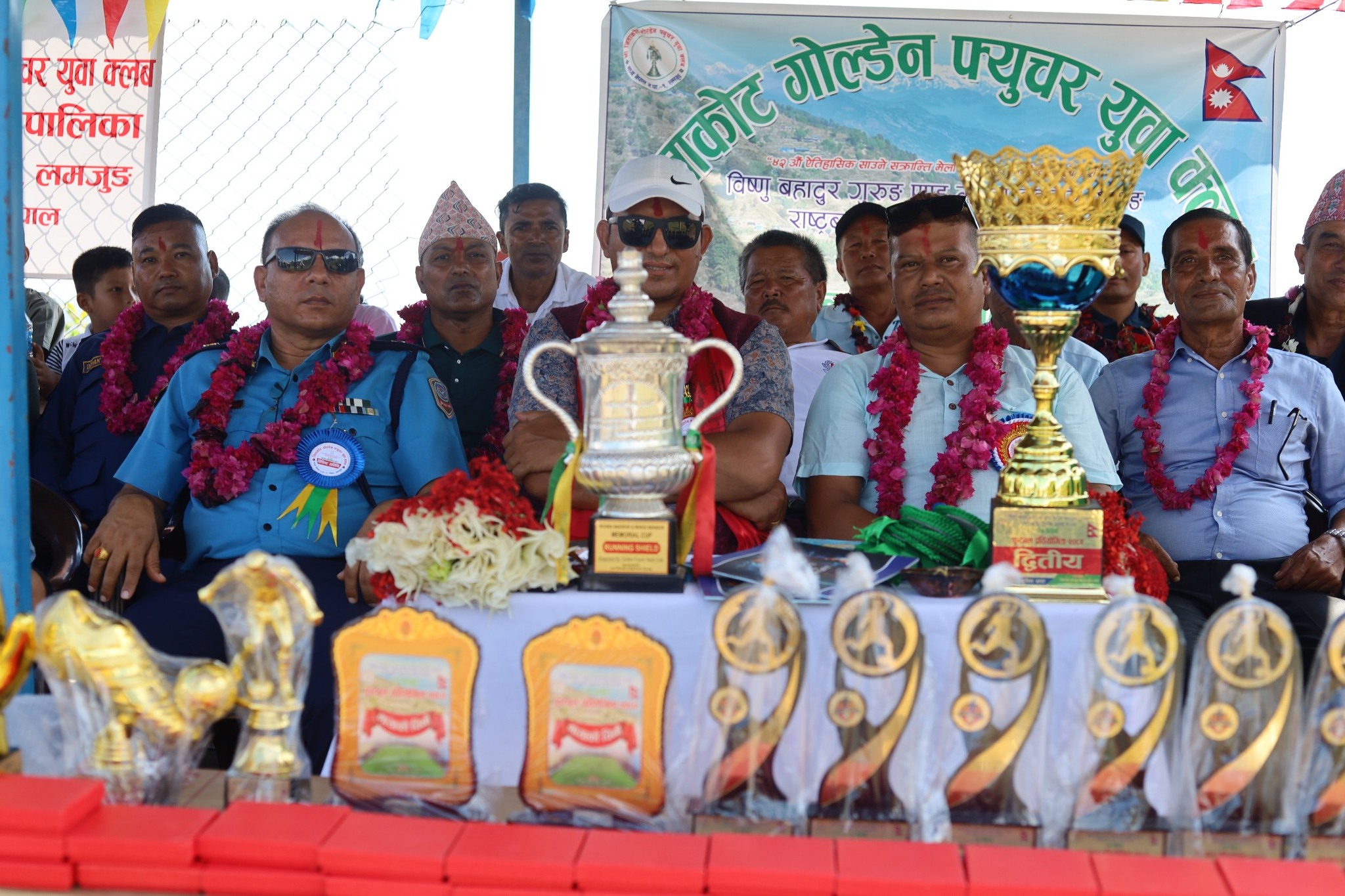 जिताकोटमा फूटबल शुरु उद्घाटन खेलमा गन्ने एफ सि पराजित।