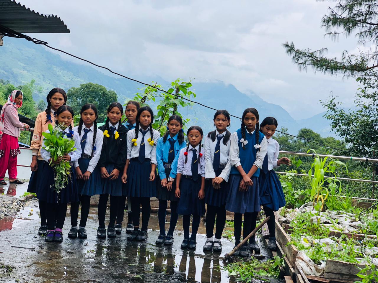 विद्योदय आविमा ‘ग्रीन स्कुल, क्लिन स्कुल’ अभियानको व्यवहारिक सुरुवात